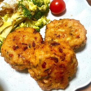 豆腐と野菜いりのチキンナゲット⭐真砂揚げ⭐節約に